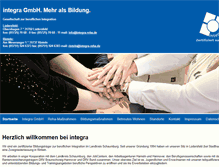 Tablet Screenshot of integra-reha.de